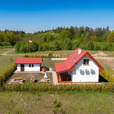 Wichrowe Wzgorze Chill House Jablonowo 펜션 Stare Miasto (Ostroda)